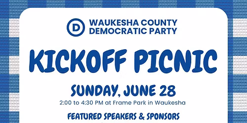 Summer Picnic with Waukesha Co Dems