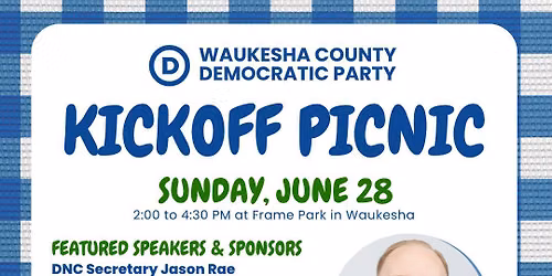 Summer Picnic with Waukesha Co Dems