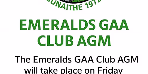 Emeralds GAA AGM