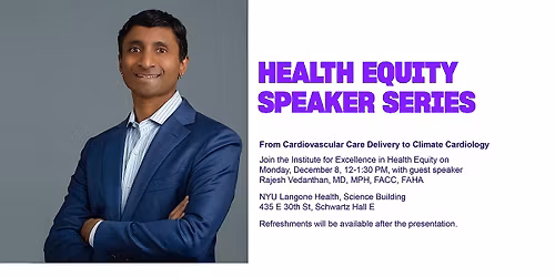Health Equity Speaker Series