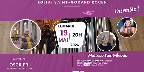 Concert - Ma\u00eetrise Saint-Evode - Semaine Musicale "Ensemble"