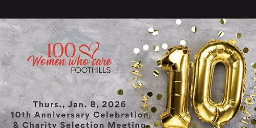 10th Anniversary Celebration & Charity Selection Meeting