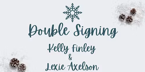 DOUBLE AUTHOR SIGNING