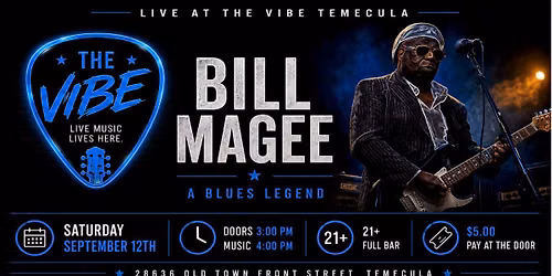 BILL MAGEE- A BLUES LEGEND