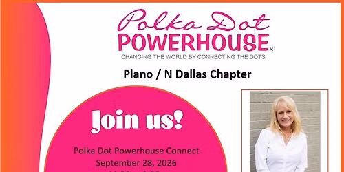 Plano Polka Dots - September Lunch Connect