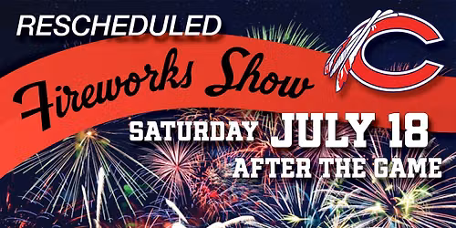 Fireworks over Brooks Stadium