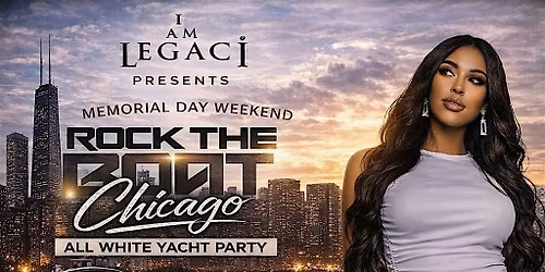 Rock The Boat Chicago All White Yacht Party Memorial Day Weekend 2026