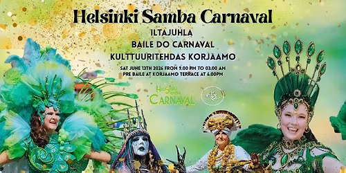 Helsinki Samba Carnaval 2026 \u2013 Baile do Carnaval
