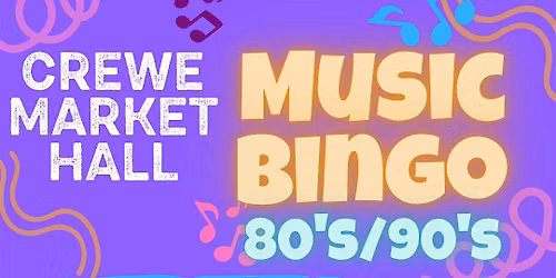 Music Bingo - 80's\/90's