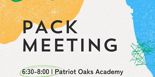 December Pack Meeting