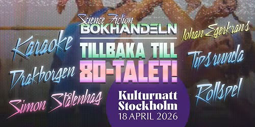 Tillbaka till 80-talet med drakar och karaoke \/\/ Stockholms Kulturnatt
