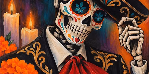 Dia de Los Muertos paint 