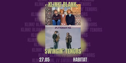 klink! blank. \/\/ Swingin' Tenors @ KonsertGalleriet \/\/ Habitat Craftbar
