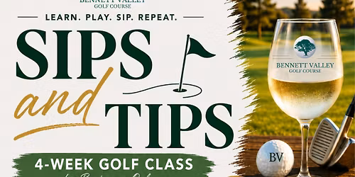 Sips and Tips | 4 Week Beginner Golf Class (21 & Over)