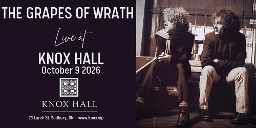 THE GRAPES OF WRATH - LIVE at Knox Hall