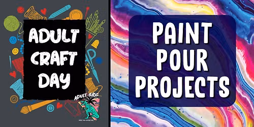 Paint Pour Projects - Adult Summer Reading Club at the Longview Public Library