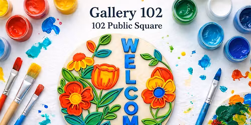 3D Wooden Board Painting w\/Laura Merlo