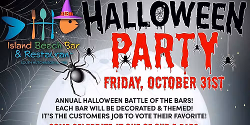 ISLAND BEACH BAR HALLOWEEN PARTY AND BATTLE OF BARS\ud83d\udc7b