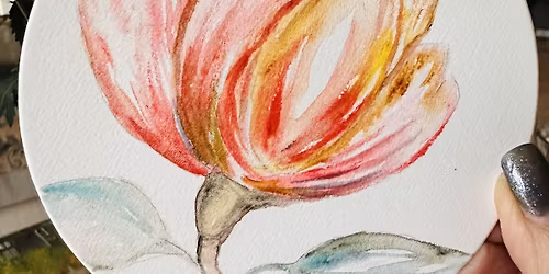SOLD OUT: Philadelphia Flower Show Watercolor Workshop with Sharon Ann Smith