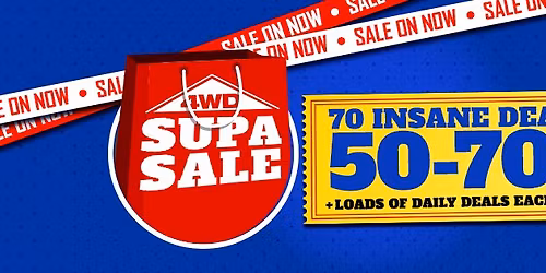 \ud83d\ude31\ud83d\udd25 4WD SUPACENTRE'S 50 - 70% OFF SUPA SALE!! \ud83d\udd25\ud83d\ude31