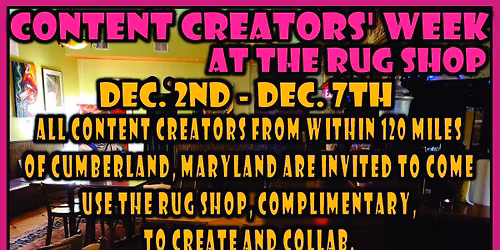 Content Creator's Week at The Rug Shop - Pop-Up Collab House