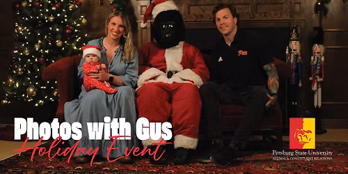 Photos with Gus Holiday Event