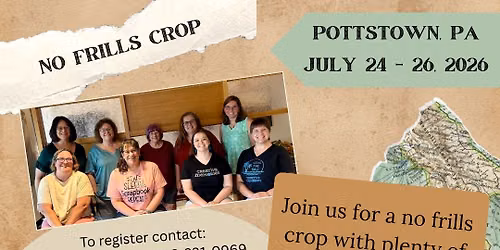 No Frills Crop (Scrapbook Weekend)
