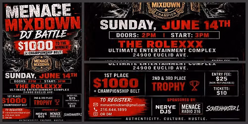 Menace Mixdown DJ Battle