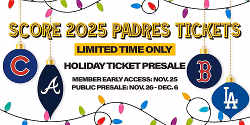 Parking Chicago Cubs at San Diego Padres