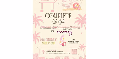 COMPLETE Lifestyle Miami Swim Week Wellness Event
