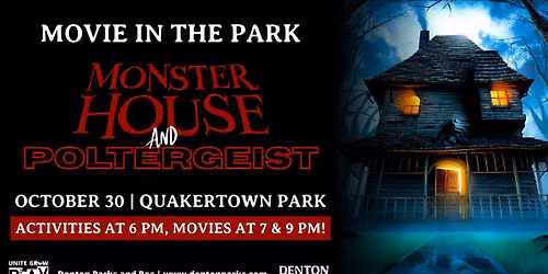 Movie in the Park: Monster House and Poltergeist