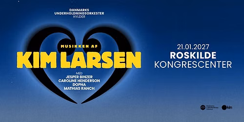 Danmarks Underholdningsorkester hylder Kim Larsen i Roskilde Kongrescenter