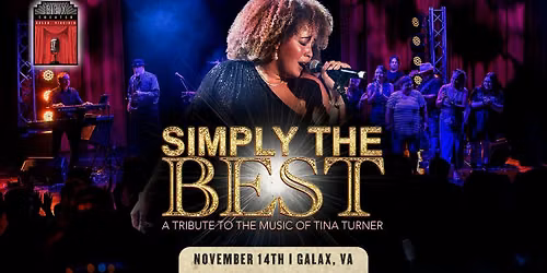 Simply the Best \u2014 A Tribute to the Music of Tina Turner