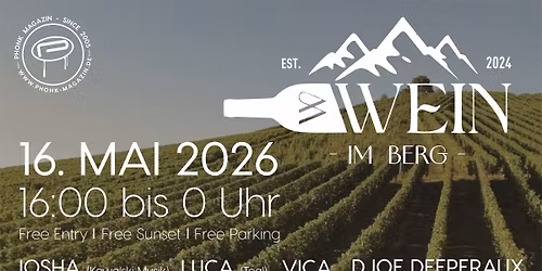 WEIN IM BERG