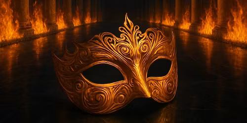 Starfall Masquerade: A Dance Between Fire and Death