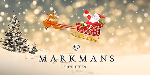 Santa is Coming to Markman's!