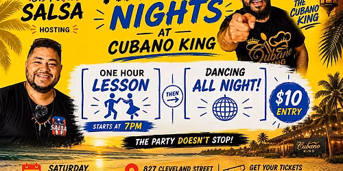 Havana Nights at Cubano King