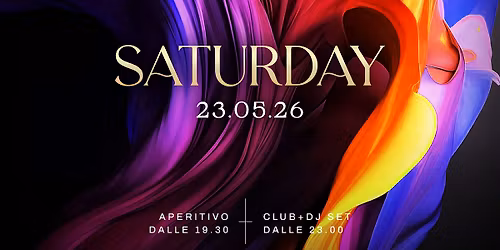 SABATO 23 MAGGIO - c'\u00e8 solo PINETA MILANO... Aperitivo & CLUB