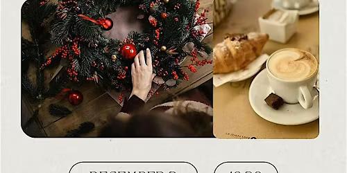 Christmas Wreath-Making Workshop at Benze Coffee