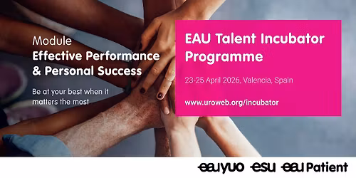 EAU Talent Incubator Programme - Effective Performance & Personal Success