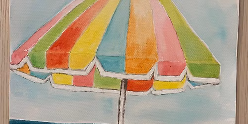 “Beach Vibes” Watercolor Class!