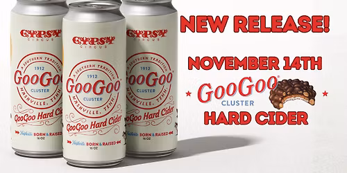 New Release Party: Goo Goo Hard Cider