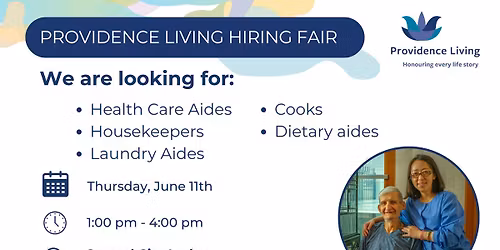 Providence Living Hiring Fair