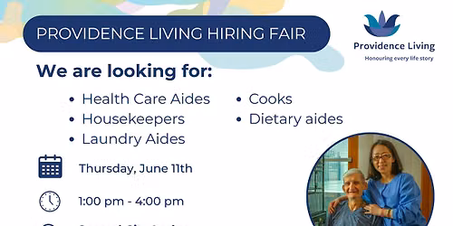 Providence Living Hiring Fair