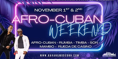 \ud83d\udd25Afro-Kuuba Weekend\ud83d\udd25 K\u00fclalistreenerid Reinier & Jose