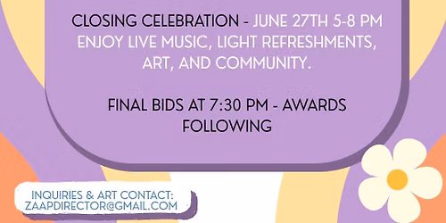 Foot x Foot Fundraiser Auction Closing Event
