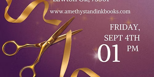 Amethyst & Ink Books' 1-Year Celebration & Ribbon Cutting! 