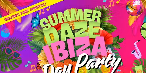 SUMMERDAZE IBIZA DAY PARTY - AUGUST BANK HOLIDAY