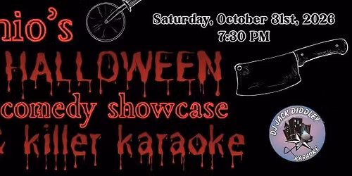 Antonio's HALLOWEEN Comedy Showcase with KARAOKE