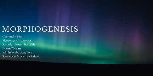 Morphogenesis II: Cassandra Stinn x Sleepwreck w/ Janicka